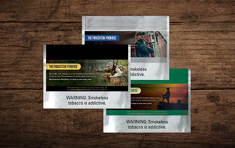 ABC pouches with imagery